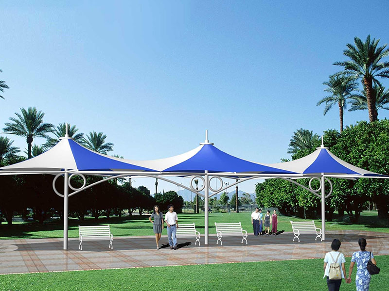 廣場(chǎng)景觀彩膜